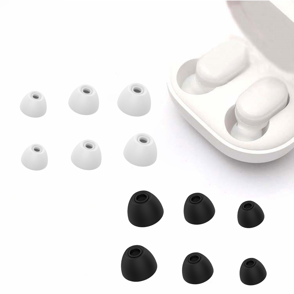 Kit 3 pares Borracha Plug P M G Para Fone Airdots 1, 2, 2s, 3, S, 2se em Oferta na Shopee