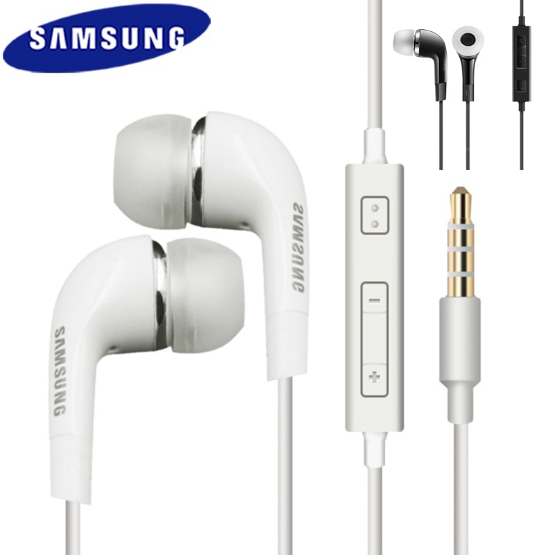 Fone de ouvido Samsung Original Galaxy A S - entrada P3 3.5mm EHS64 branco/preto