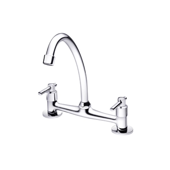 Torneira Misturador de Mesa p/ Cozinha Bica Movel com arejador 1256-E32 Eternit