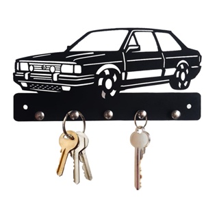 Porta chave Mdf VW Voyage Ap 20 cm Quadro Decorativo Vasado Preto em Oferta na Shopee