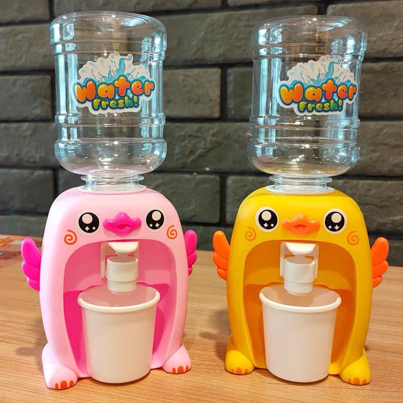Brinquedo Mini Bebedouro Em Formato De Com Dispensador De Água Com Copo Para Bebida