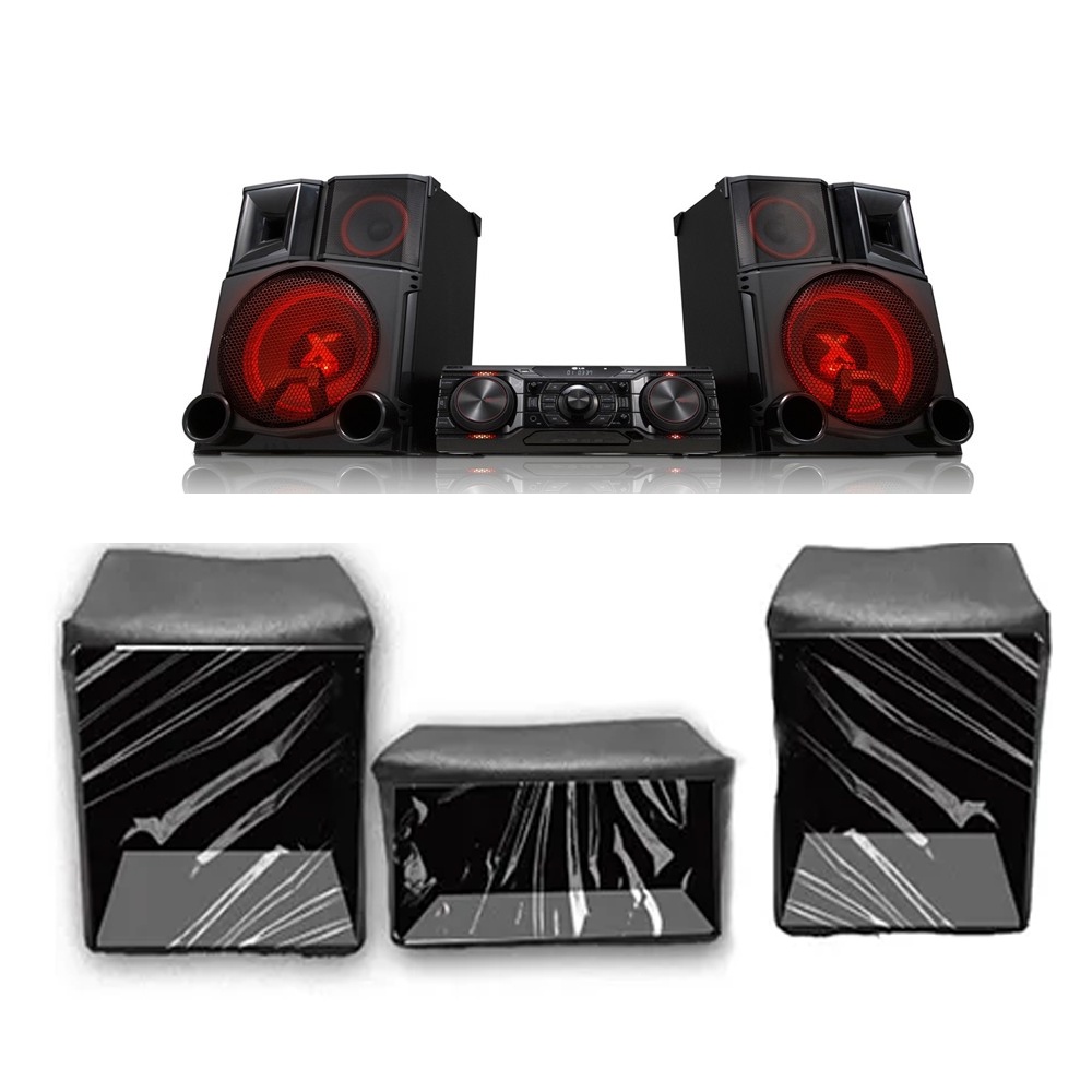 Capa de proteção para Mini System Lg CM9750 Frente Transparente