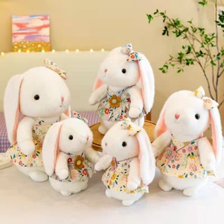 30CM Brinquedo De Pelúcia De Coelho Bonitinho Com Vestido