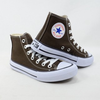 Tênis Cano Alto All Star Marrom Masculino E Feminino Chuck Taylor Casual Clássico