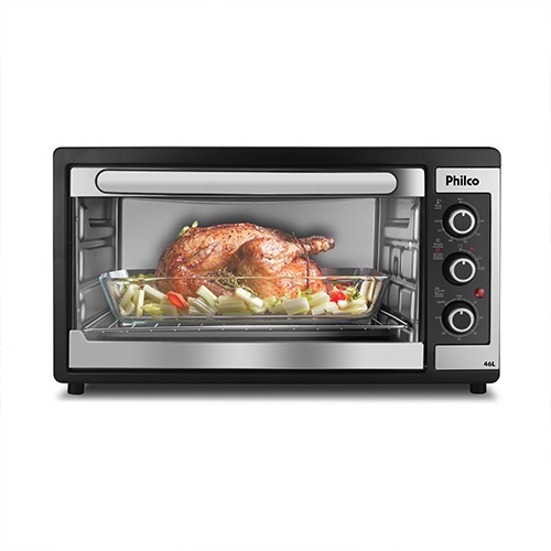 Forno Elétrico de Bancada Philco PFE49P Multi-Funções 46L 1500W Preto