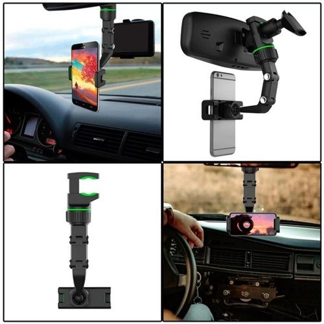 Suporte 360 multifuncional para celular compatível com carro, mesa, tripé, pedestal e outros