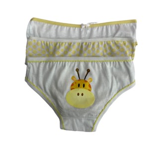 Kit 3 calcinhas infantis - Girafinha
