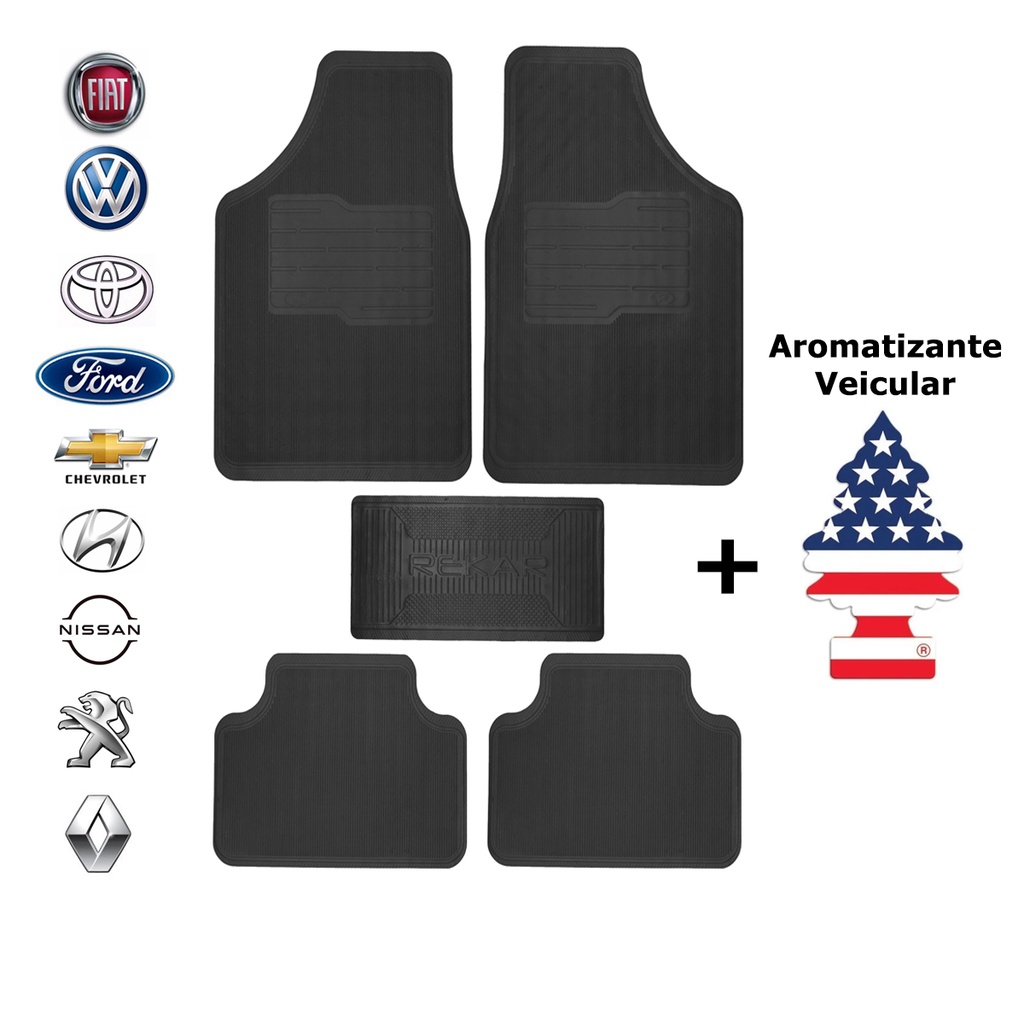 Tapete de Carro em Borracha Todos Modelos e Marcas Universal em Oferta na Shopee