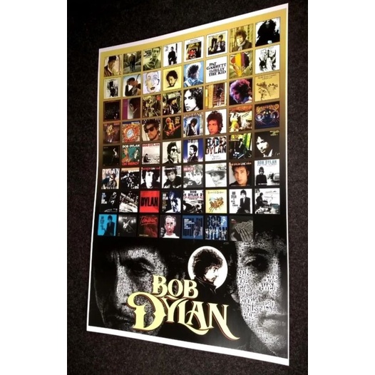 Bob Dylan poster cartaz imagem disco vinil cd Folk rock country musica cantor