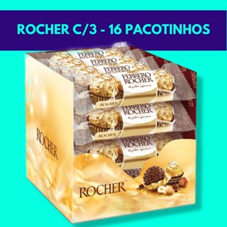 Bombom Ferrero Rocher - Chocolate com Avelã (c/3)