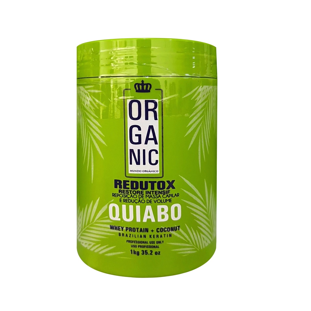 Redutox Btox Capilar de Quiabo Organic Mundo orgânico 1kg