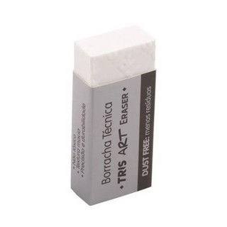 Borracha Técnica Branca Tris Art Eraser - Unidade/ WX Gift