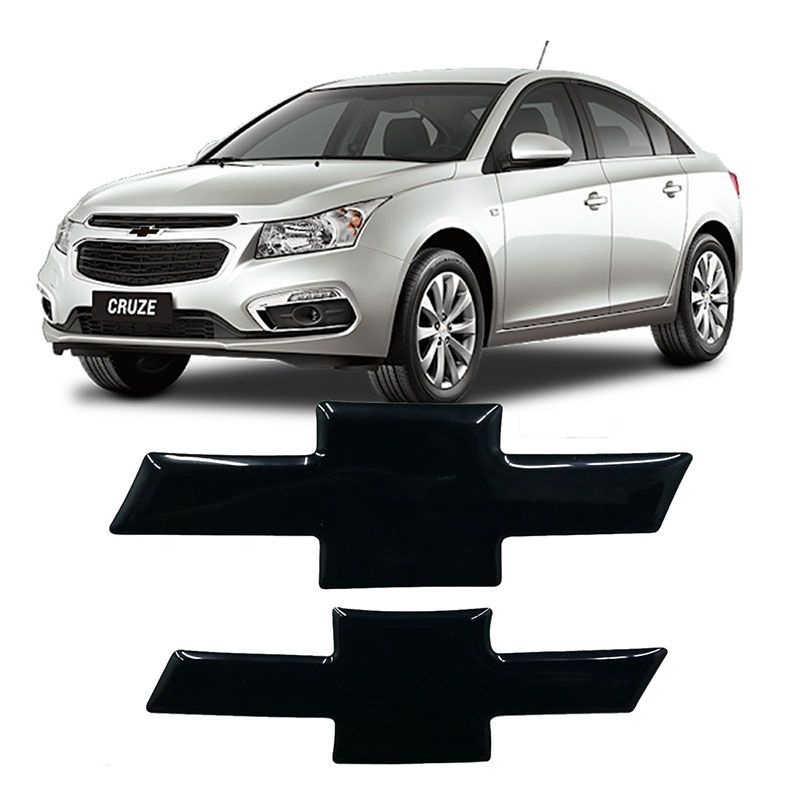 Par de Adesivos Gravata Resinada Chevrolet Cruze Sedan 2012/2014 em Oferta na Shopee
