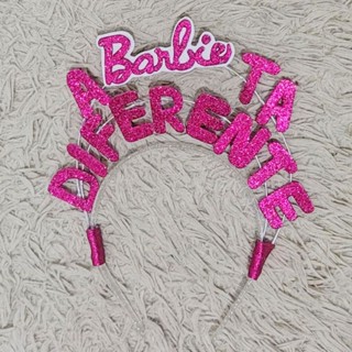 Tiara Barbie Fantasia de Carnaval