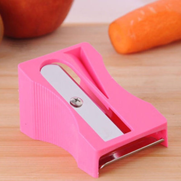 Ralador Apontador de Legumes - Rosa - 5,5x7,5x5 - ON4674