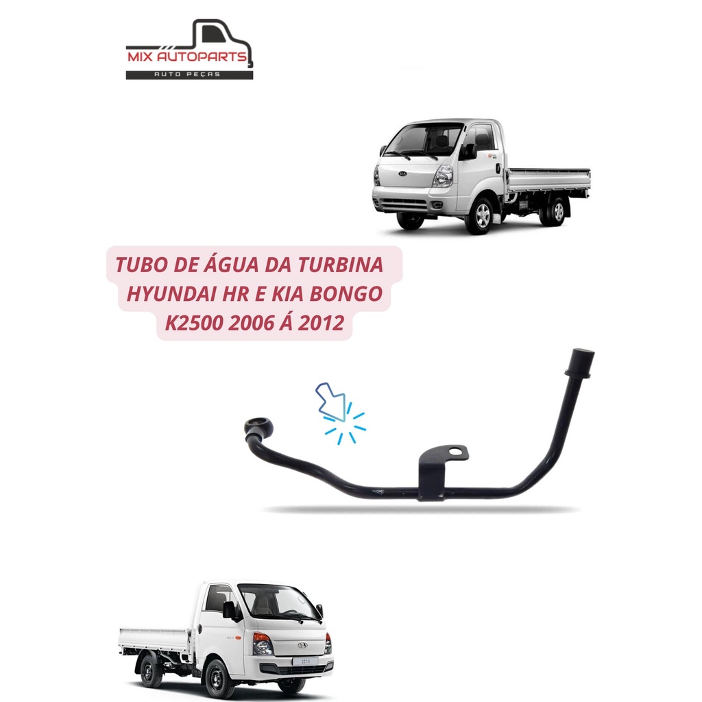 Cano De Água B Da Turbina Hyundai Hr E Kia Bongo K2500