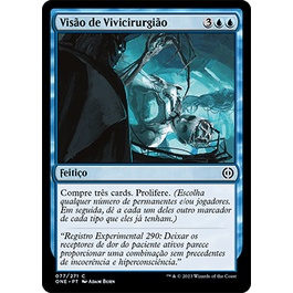 Visão De Vivicirurgião - Magic The Gathering