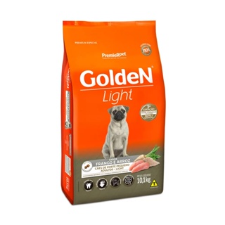 Ração Golden Formula Mini Bits Light para Cães Adultos de Pequeno Porte Sabor Frango e Arroz 10,1Kg em Oferta na Shopee