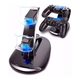 Carregador Stand Duplo para Controle de Playstation Ps4 Slim E Pro 2 Andares