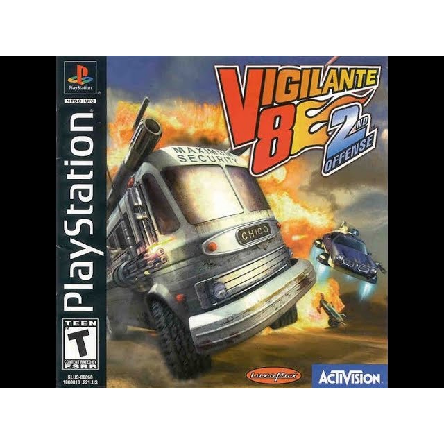 Vigilante 8 Second Offense compativel com PS1