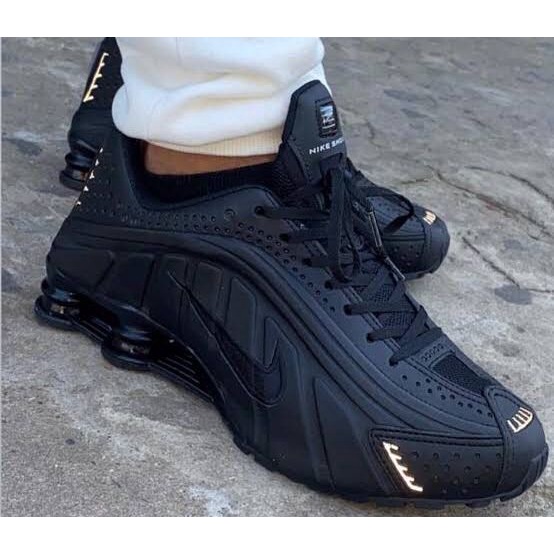 Tênis Naike 4 Molas R4 Shox Solado Alto Chave para Escola/Trabalho Tamanhos Especiais Confort Promoção Muitas Cores