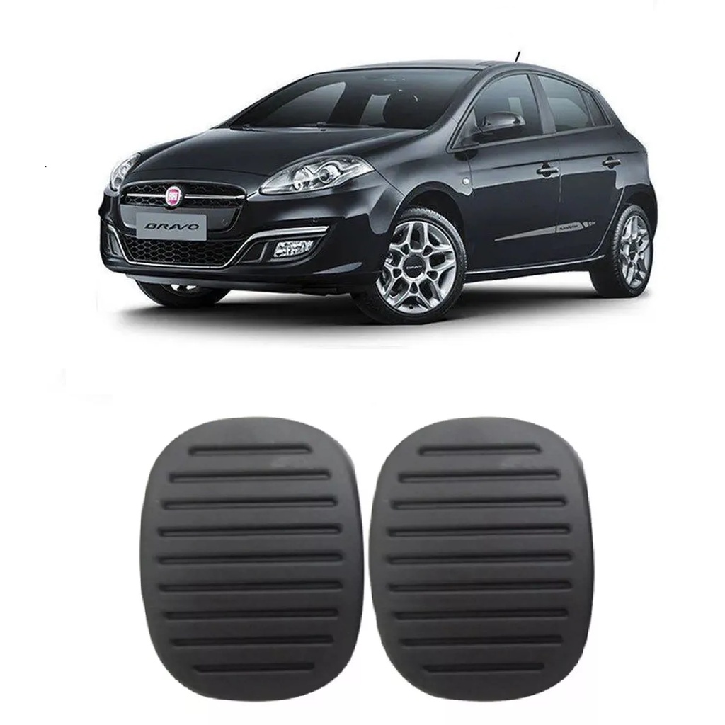 Capa De Pedal Fiat Bravo 2010/2016 Embreagem E Freio em Oferta na Shopee