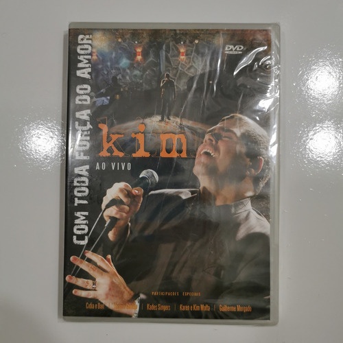 DVD Kim Catedral Com Toda A Força Do Amor