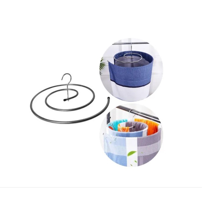 Varal Cabide Espiral Para Lençol Em Inox Tubo De 8mm em Oferta na Shopee