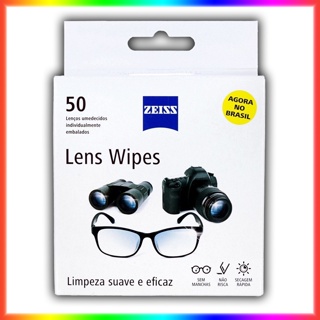 Lens Wipes Zeiss Com 50 Lenços Umedecidos em Oferta na Shopee