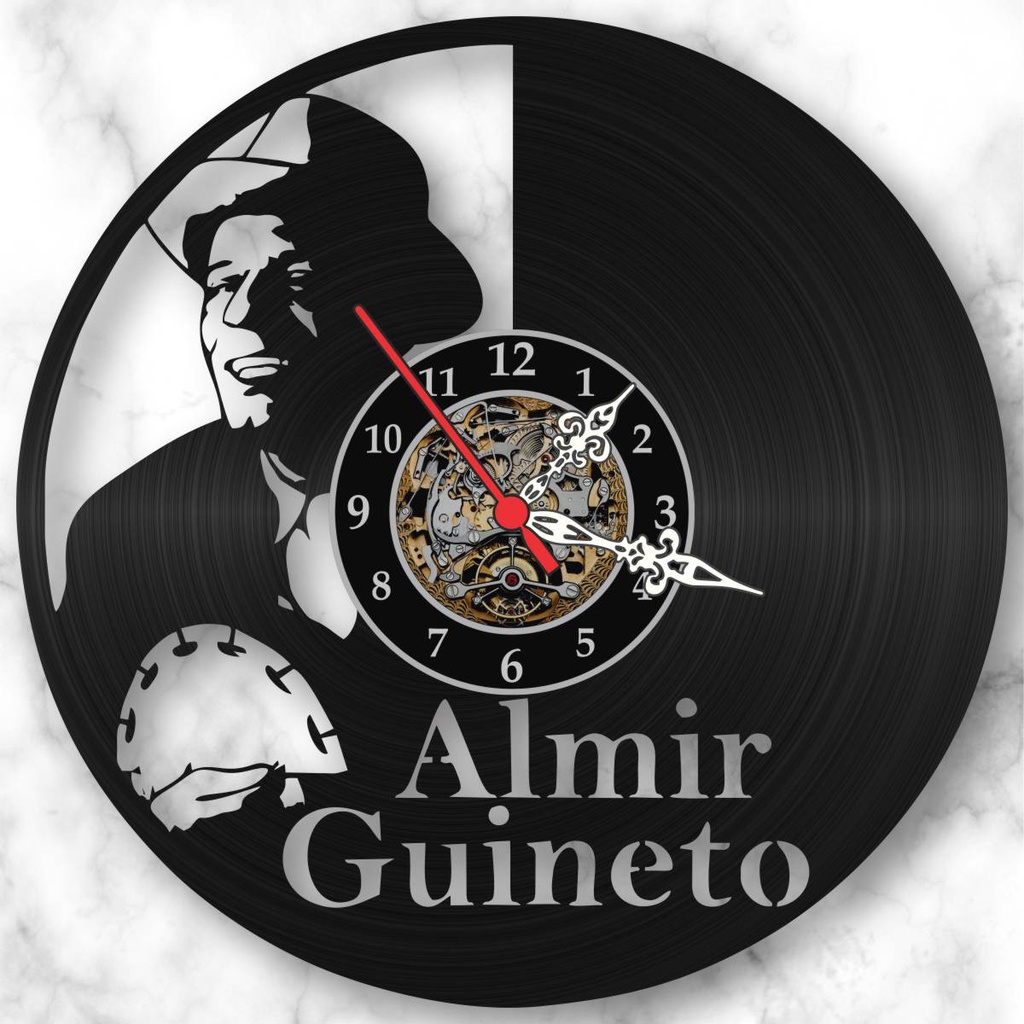 Relógio Parede Almir Guineto Samba Pagode Musica Vinil Lp