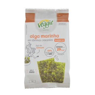 Snack Algas Sabor Barbecue Veggie 5G