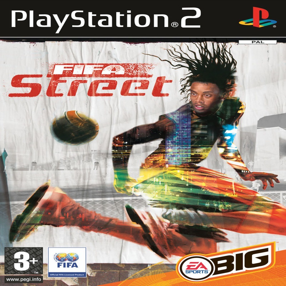 Jogo FIFA Street Playstation 2 Com arte no disco