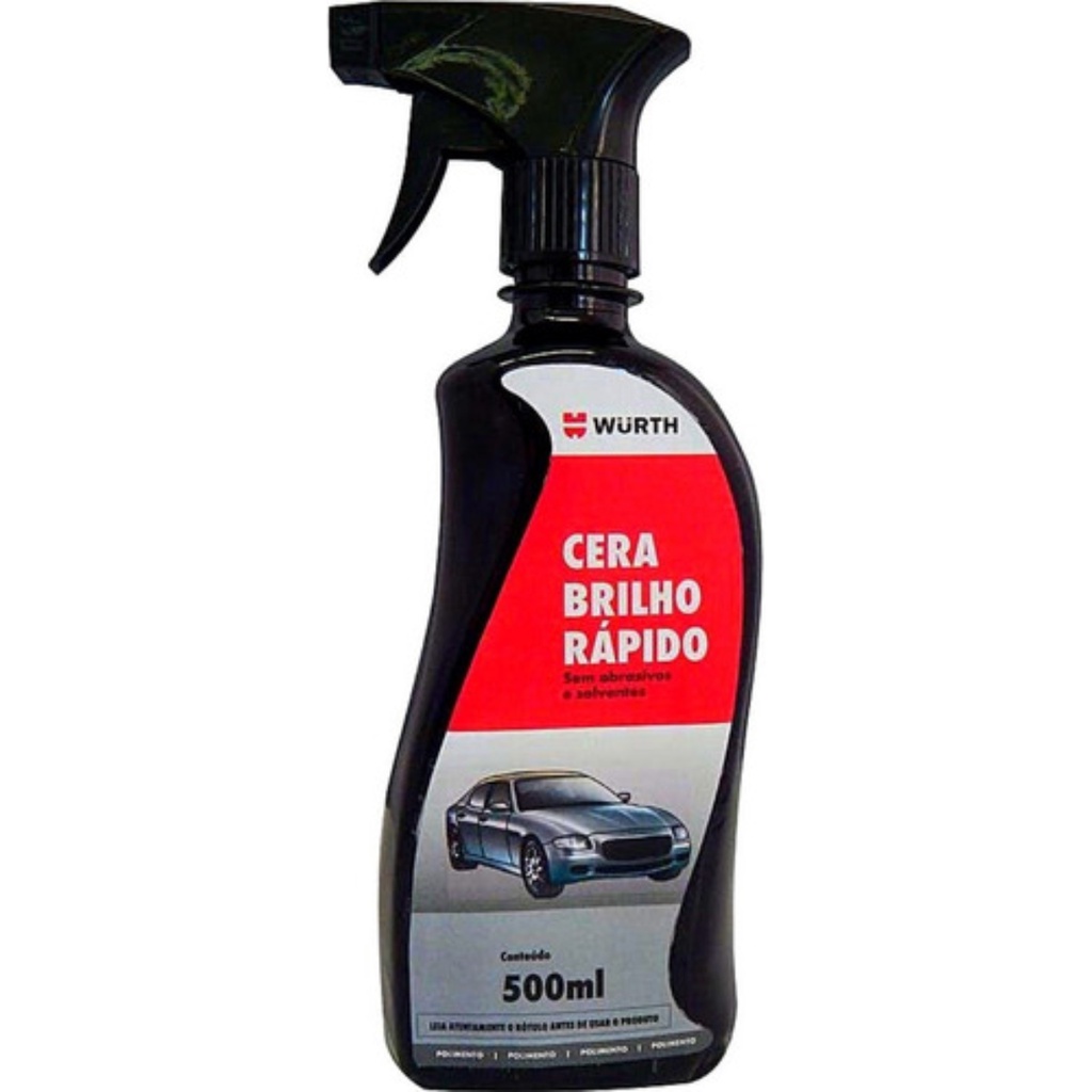 Cera Automotiva Liquida Spray - Cera Brilho Rápido Wurth - Spare Parts and Accessories for Vehicles