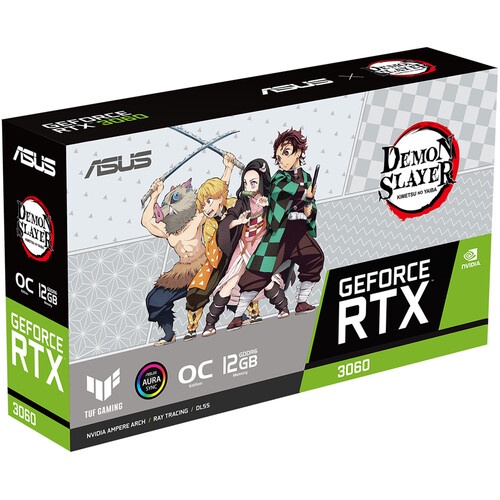 ASUS GeForce RTX 3060 Gaming V2 OC Demon Slayer Graphics Card