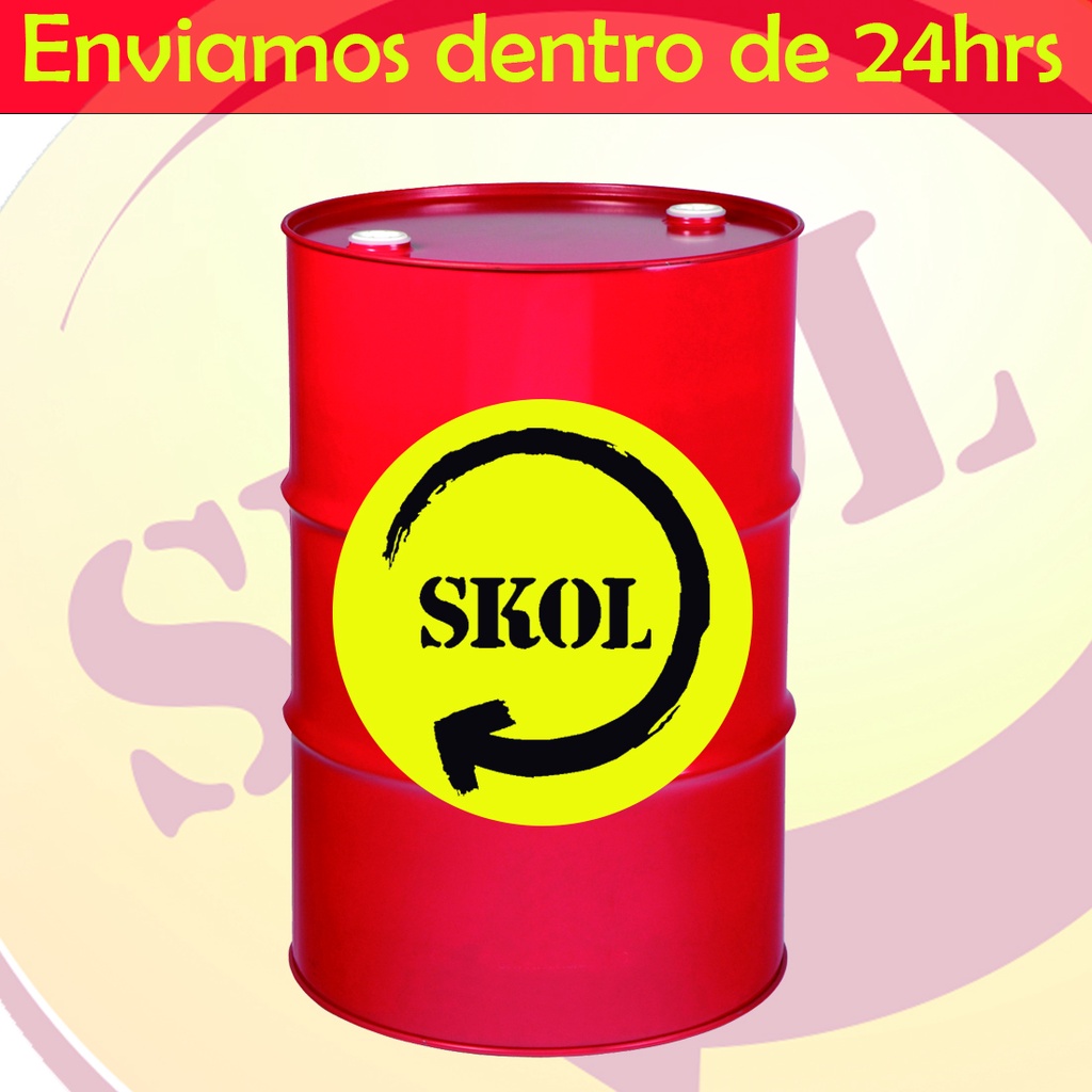 Adesivo Decorativo SKOL Desce Redondo Para Barril/ Tonel & Tambor