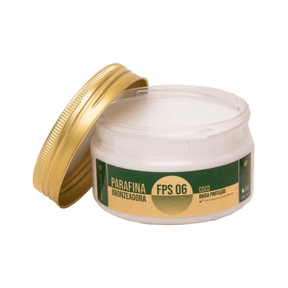 Parafina bronzeadora coco Duotrato 200g
