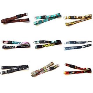 Chaveiro Cordão Moto Pescoço Fecho Engate Cracha Multimarcas Desenho Series Surf Games Anime Kpop