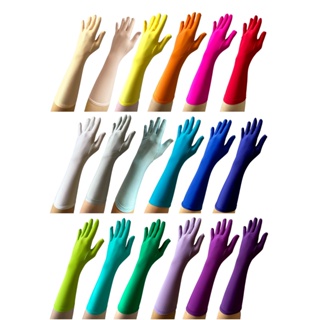 Luva De Lycra Comprimento Médio Adulta Nº8 - Diversas Cores em Oferta na Shopee