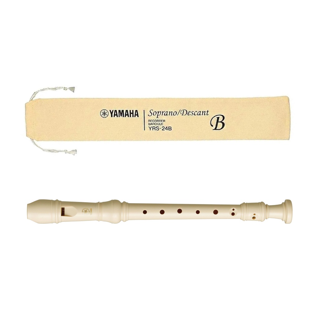 FLAUTA YAMAHA SOPRANO DOCE BARROCA YRS-24B