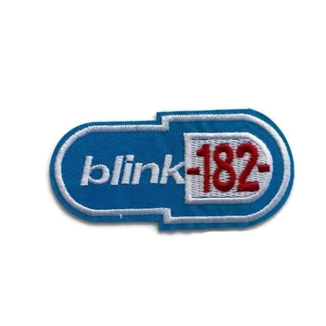 Patch bordado blink 182 termocolante