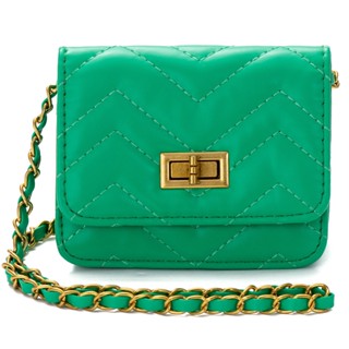 Bolsa Feminina Mini Bag Transversal Alça de Corrente Star Shop