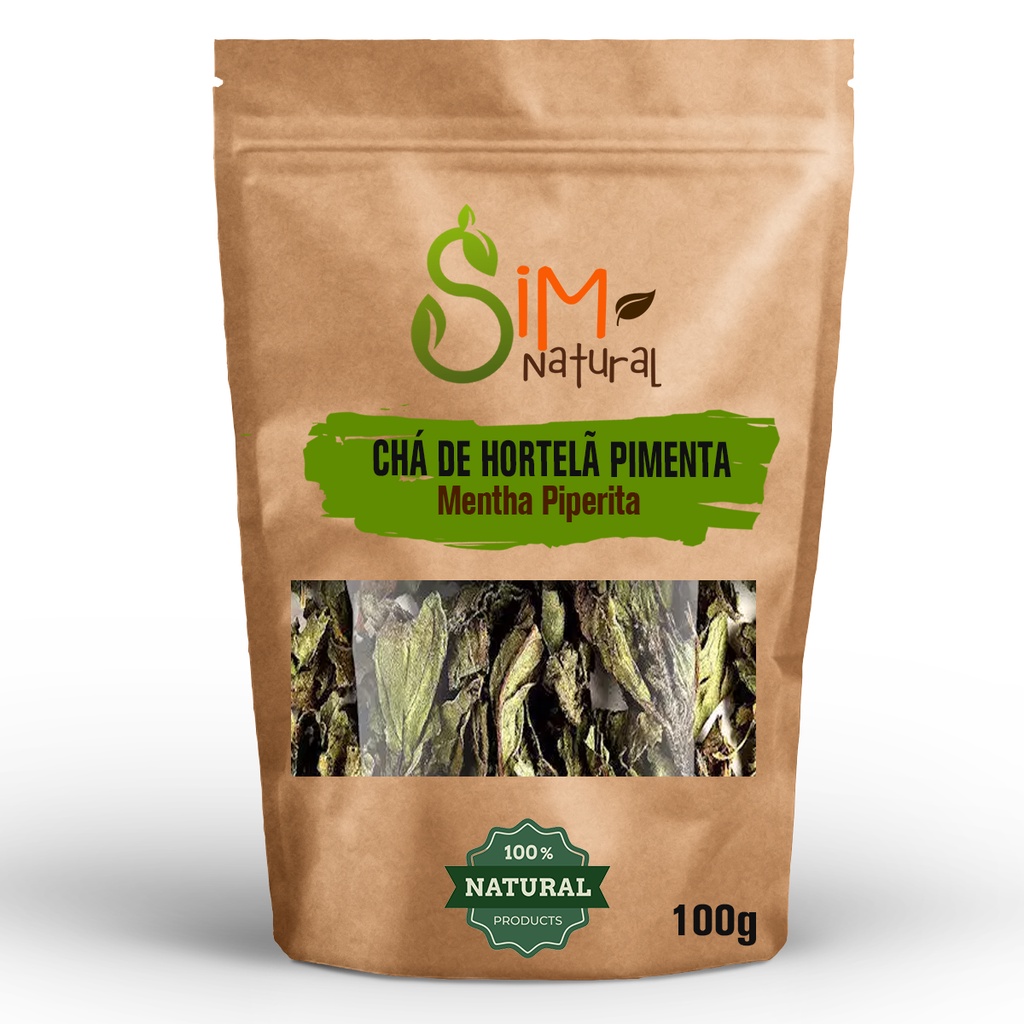 Chá de Hortelã Pimenta 100% Natural