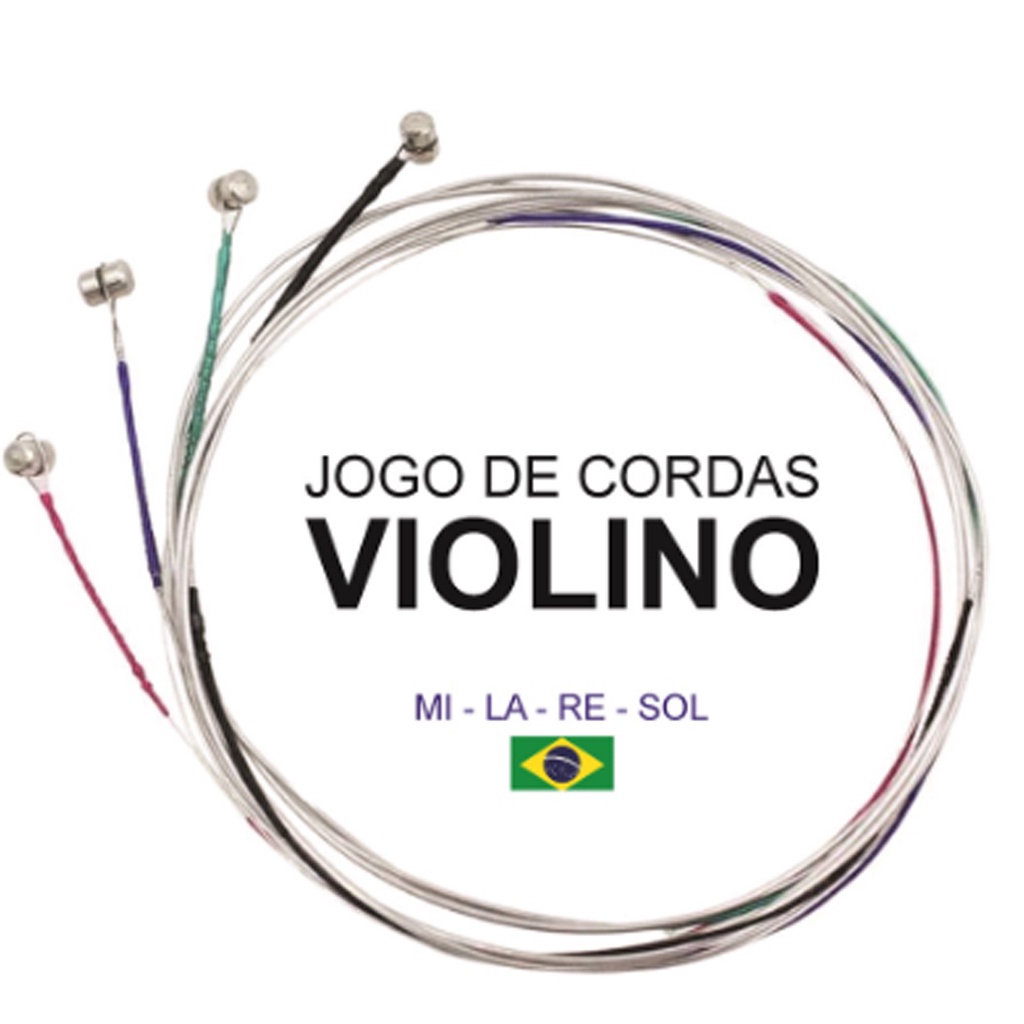 Encordoamento para Violino Jogo Completo  Premiuncore Antonella
