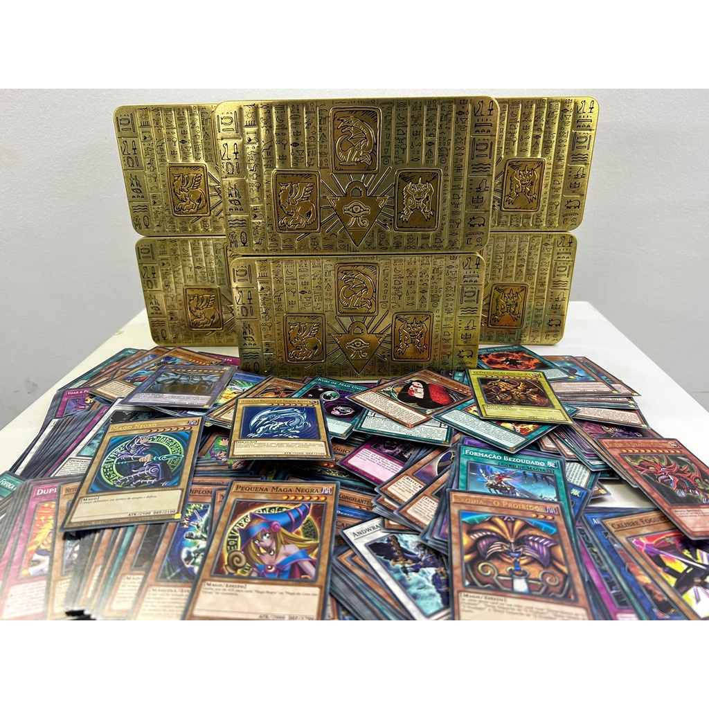 Lote Pokémon Super Pack 100 Cartas Aleatórias Sem Repetidas Cartas Originais  Copag + Caixa Personalizada Pokébola