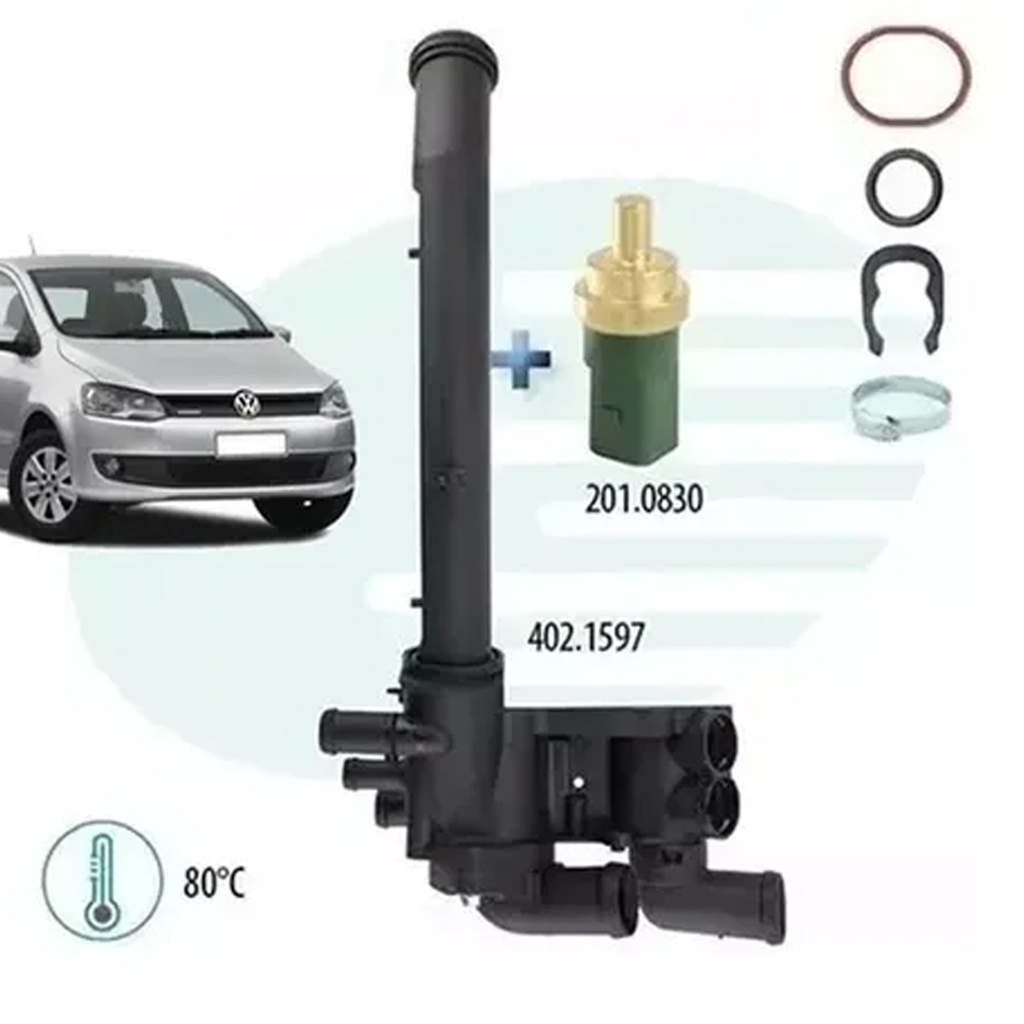 Cavalete Completo Válvula Termostática Fox Crossfox Polo 6013023