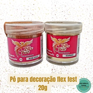 Pó para decoração Flex fest 20g
