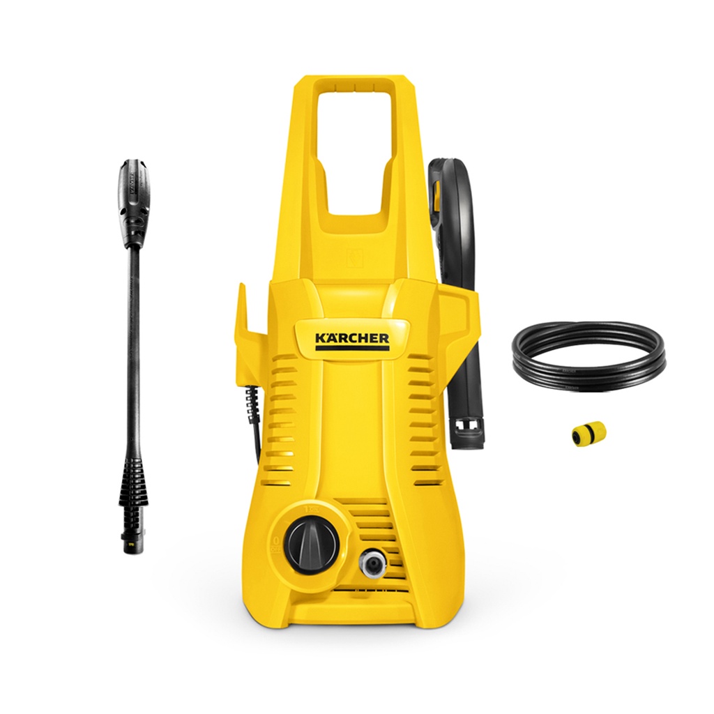 Lavadora de Alta Pressão Kärcher K1 Flex 1600 PSI/Libras 280 L/h 1200W com Lança de Jato Leque e Mangueira de 3m