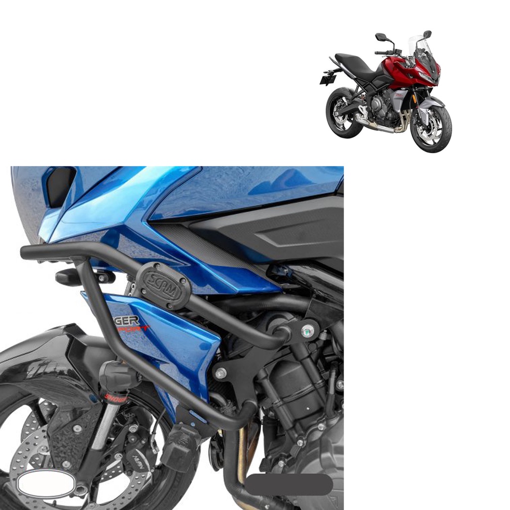 Protetor de Motor Carenagem Triumph Tiger 660 Sport 2022 em Diante - Scam