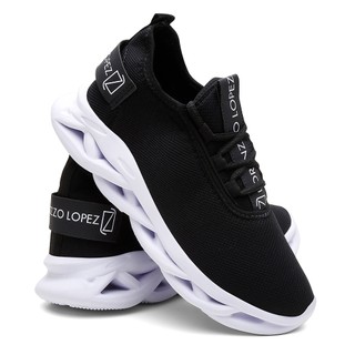 Tênis Masculino Leve Confortável Lorenzzo Lopez Racer em Oferta na Shopee
