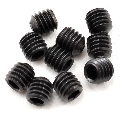 Parafuso Allen Sem Cabeça M3 X 4mm Oxidado Preto